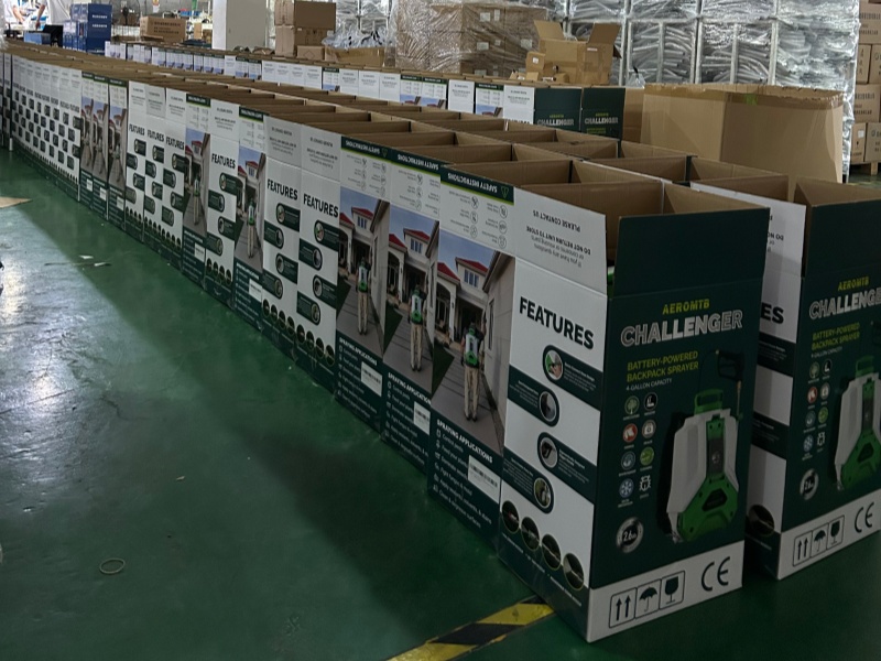 Elektrische Rückenspritzen werden in großen Mengen zur Markterweiterung in die USA geliefert