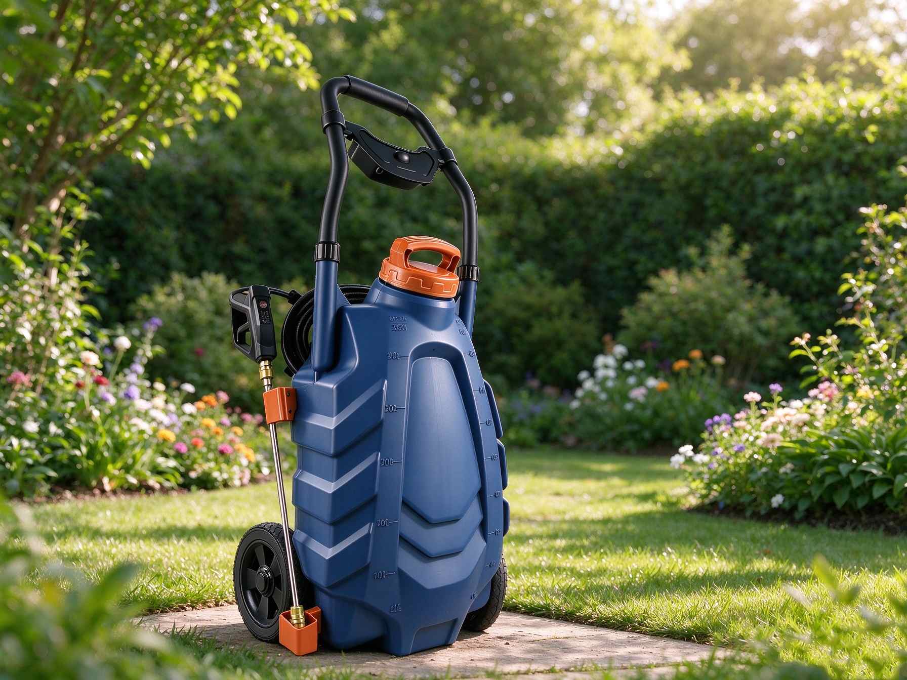 34L-Radspritze für professionelle Landwirtschaft und Garten