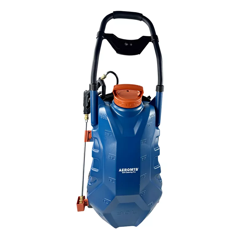 30-Liter-Trolley-Sprühmembranpumpe mit 18-V-2,6-A-Batterie