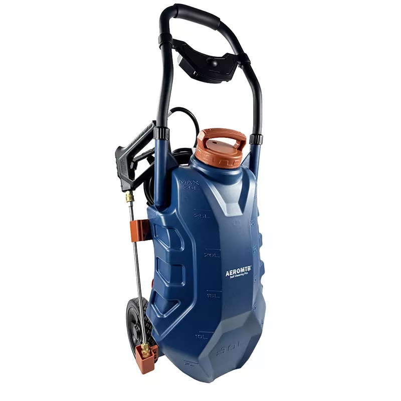 30-Liter-Trolley-Sprühmembranpumpe mit 18-V-5,2-A-Batterie