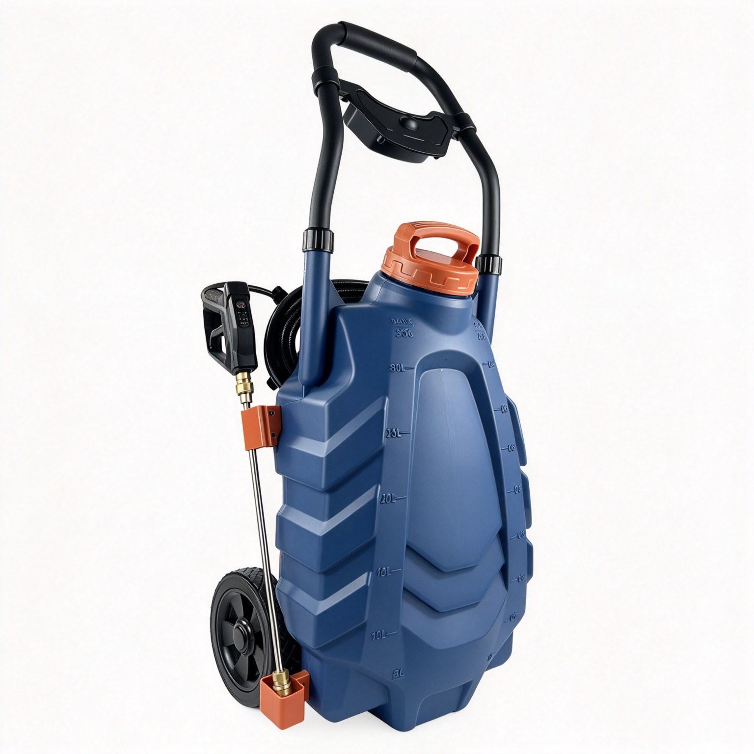 34-Liter-Rollsprüher mit Selbstreinigungsfunktion