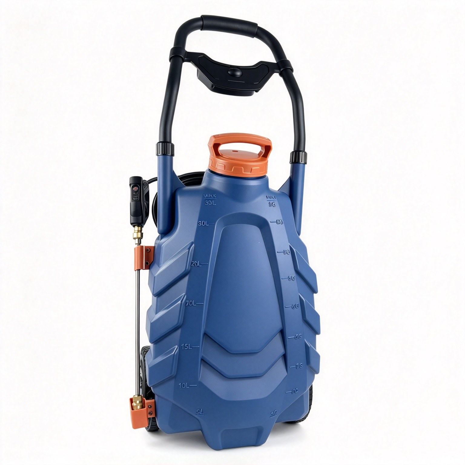 34L Trolley-Spritzgerät mit Bluetooth und Selbstreinigungsfunktion